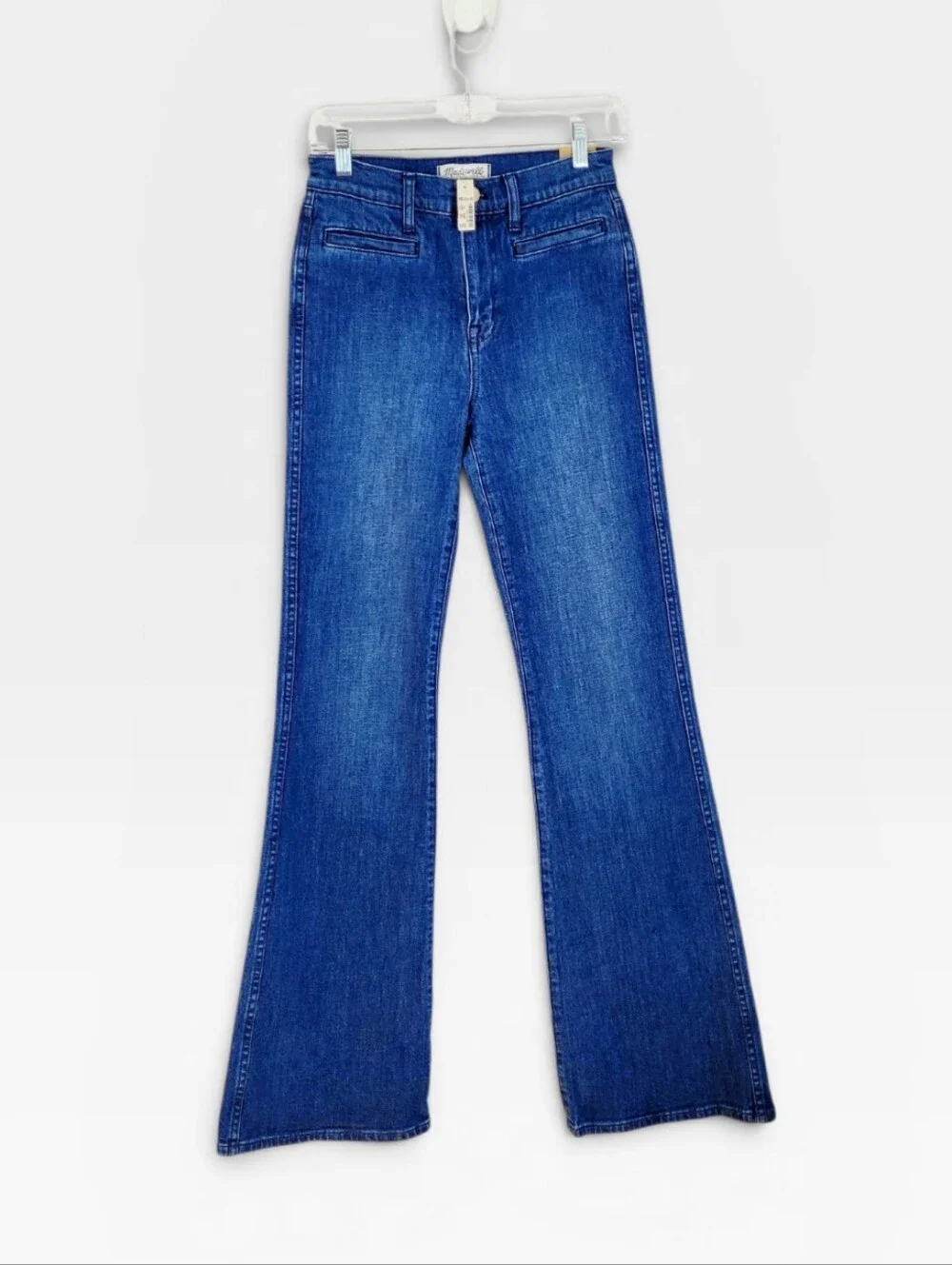 NWT MADEWELL FLEA MARKET FLARE JEANS Size 25 Denim New